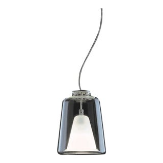 Murano Glass Lanternina Suspension Pendant by Oluce Srl - New in Box For Sale
