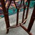 Brown 1970s Bamboo Rattan and Glass Console Table For Sale - Image 8 of 12