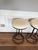 Mid 20th Century Vintage Shaver-Howard Swivel Counter Stools, Set of Four, Circa 1970s For Sale - Image 5 of 15