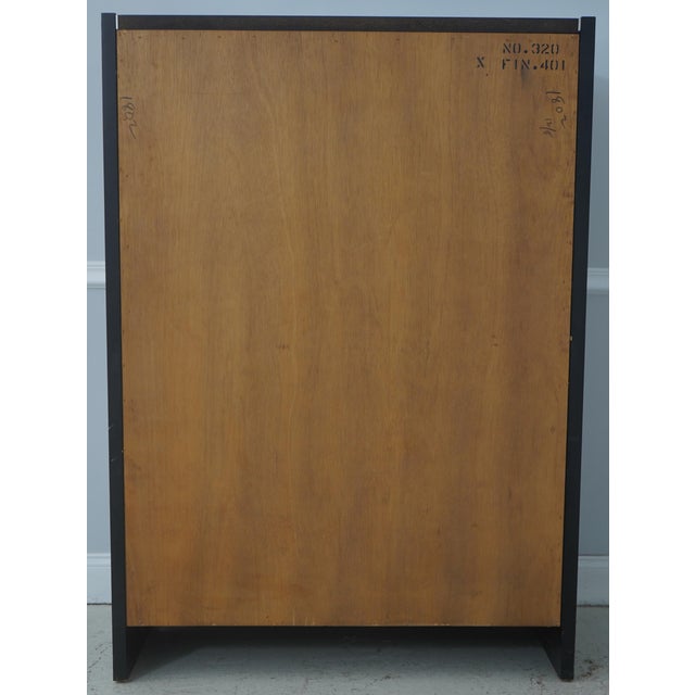 John Stuart Mid Century Modern Macassar Dresser Armoire For Sale - Image 15 of 17