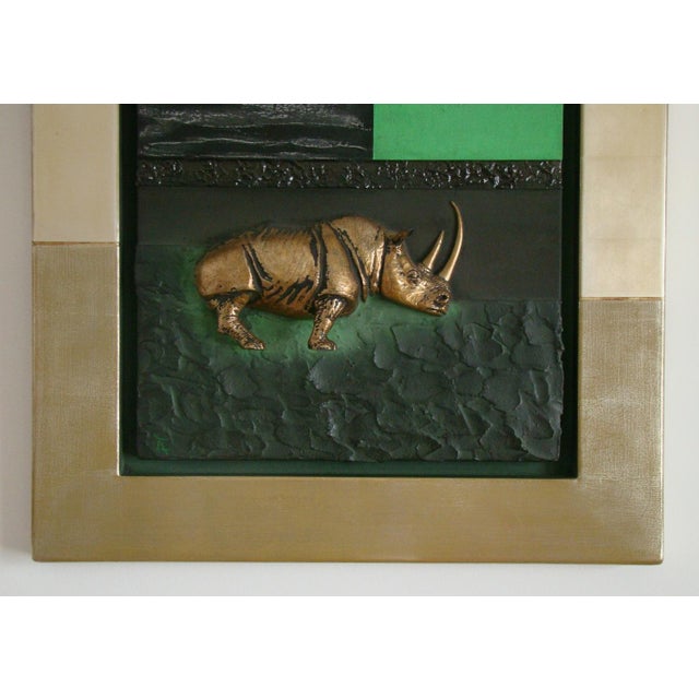 Swen Timm Angermann, Unter Einem Guten Stern, 1999, Mixed Media Relief For Sale - Image 5 of 15