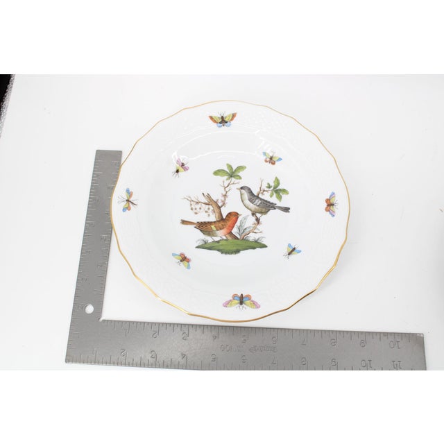 Herend Herend Rothchild Bird Rimmed Soup Bowl For Sale - Image 4 of 5