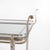 Silver-Plated Metal Serving Cart, 1970s For Sale - Image 18 of 18