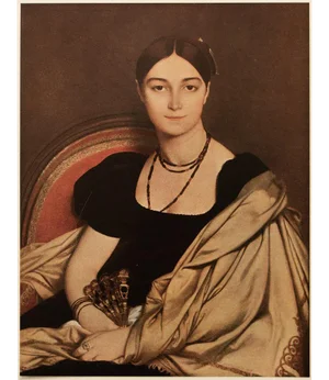1951 After Ingres "Madame Devauçey", First Edition Parisian Photogravure