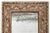 Baroque Painted and Carved Giltwood Framed Mirror, 18th century, with scrollwork design. Mirror plate: 15.5" H x 15.5" W;...