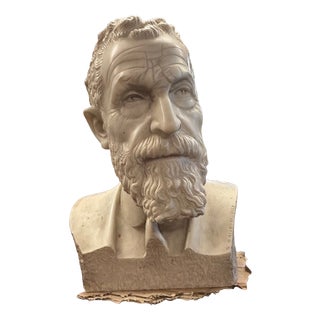 Guido Galetti, Bust Sculpture, 1948, Marble For Sale