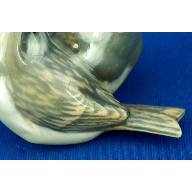 20th Century Porcelain Sparrows Statuette from Royal Copenhagen, Denmark, 1890s-1910s For Sale - Image 10 of 18