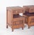 Portuguese Oak Bedside Tables, 1980s, Set of 2 For Sale - Image 10 of 11