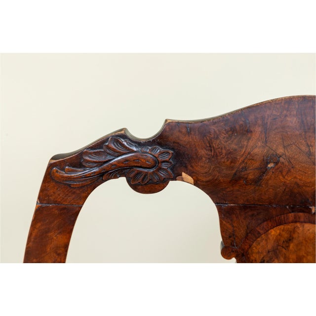 Wood Pair of 18th Century Dutch Rococo Side Chairs For Sale - Image 7 of 12