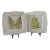 Fern Motif Platters- Set of 2 For Sale