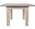 A distinctive Southwestern dining set by Ernest Thompson featuring a substantial solid-wood dining table accompanied by...