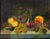 French School, 19th century. Still life with a wine decanter. Oil painting on panel, monogrammed BS. Dimensions: 18 x 24...