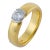 1990s Tiffany & Co. 0.66 Carat Diamond 18k Gold Platinum Engagement Ring, Size 6.5 For Sale