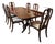 American Drew Queen Anne Style Vintage Dining Set For Sale