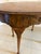 Antique Edwardian Burr Walnut Oval Shaped Writing Table, 1900 For Sale - Image 14 of 18