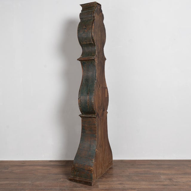 19th Century Original Painted Swedish Mora Grandfather Clock For Sale - Image 17 of 17