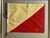 Vintage Nautical Signal Flag In Shadow Box Frame For Sale - Image 4 of 9