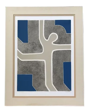 “The Dancer “ Lithograph by L.C. Blair