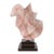 Abstract Pink Alabaster Sculpture by Karen Chera For Sale