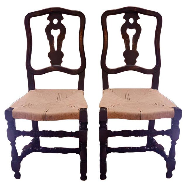 Set of Spool Chairs, 1800s For Sale - Image 9 of 9