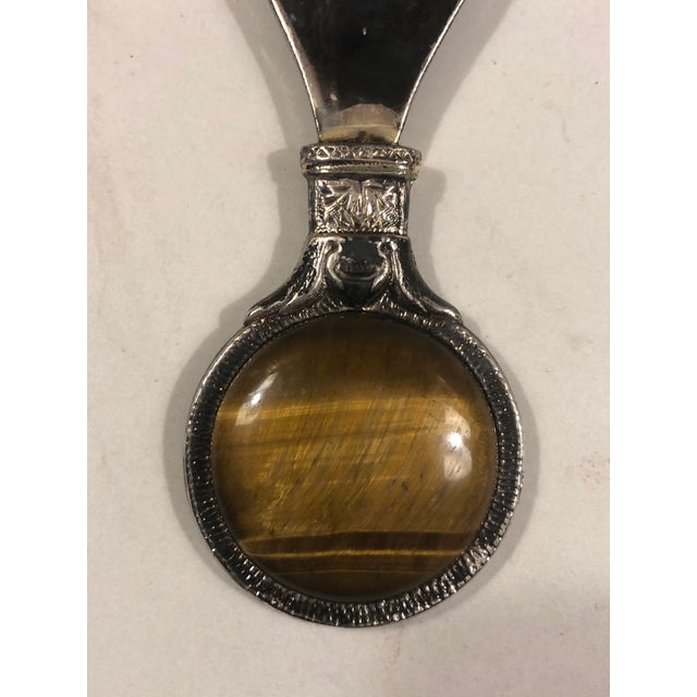 Vintage Tigers Eye Bottle Opener For Sale - Image 6 of 9