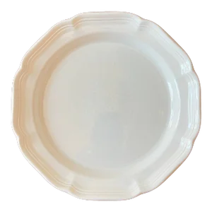 Mikasa French Countryside White Ironstone Dinner Plate