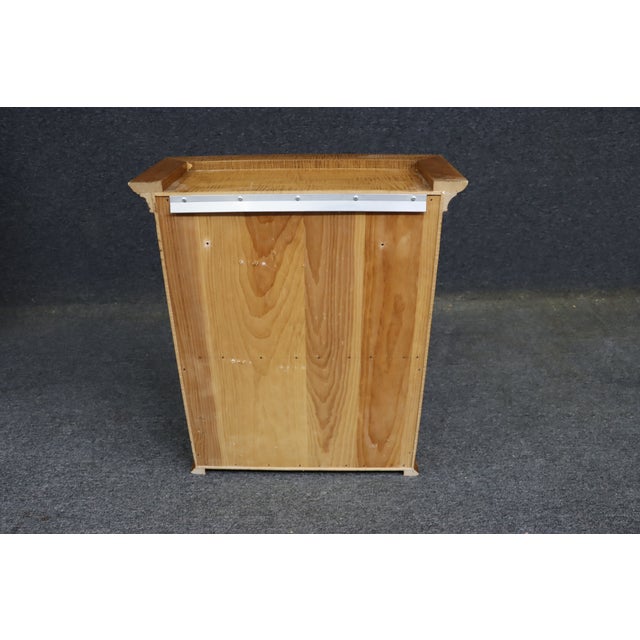 Wood Bench-Made Tiger Maple Hanging Cupboard For Sale - Image 7 of 12