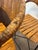 1970s Wrought Iron, Wicker and Wood Slatted Bar Stools by Arthur Umanoff for Raymor, 1950s For Sale - Image 5 of 7
