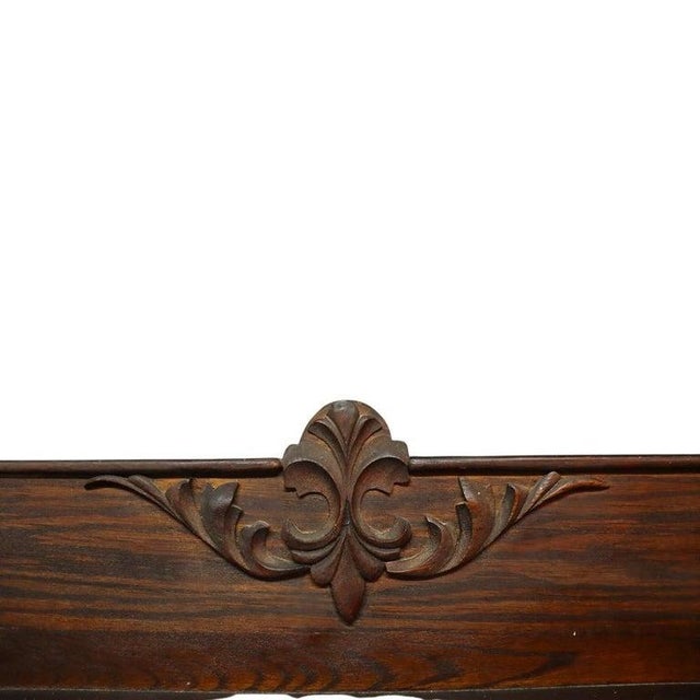 1920s Horner Inspired Arts & Crafts 2-Door 2-Drawer Oak Bookcase C1920 For Sale - Image 5 of 13