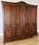 Vintage French Louis XVI Style Carved Oak 4-Door Wardrobe For Sale - Image 13 of 13
