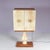 Cream Italian Goatskin Bar Cabinet on Pedestal Base from Aldo Tura, 1960s For Sale - Image 8 of 18