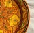 Moroccan 21st Century Yellow Moroccan Porcelain Plate For Sale - Image 3 of 3