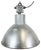 Large Industrial Aluminium Pendant Light from Elektrosvit, 1960s For Sale