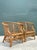 Vintage Trellis Rattan Lounge Chairs - A Pair For Sale - Image 11 of 12