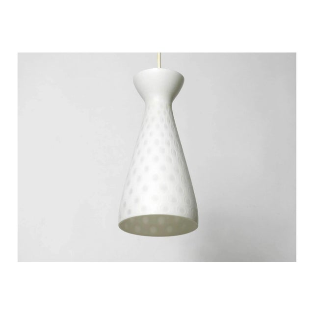 Mid-Century Diabolo Pendant Lamp by Aloys Ferdinand Gangkofner for Peill & Putzler, 1950s For Sale - Image 4 of 5