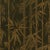 Contemporary Sample - Schumacher Les Bambous Sisal Wallpaper in Gold on Jet For Sale - Image 3 of 3