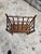 1970s 1970s Chic Wood Faux Bamboo Magazine Rack For Sale - Image 5 of 11