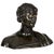 RARE BRONZE BUST OF THE SO-CALLED SAPPHO, AFTER THE ANTIQUE OF VILLA DEI PAPIRI Naples, Italy circa 1900 18" H x 12" D x...