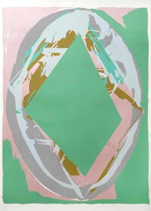 Aurora Borealis, Darryl Hughto Silkscreen, Signed and Numbered in Pencil