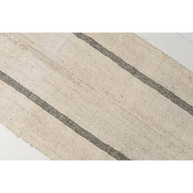 1950s Vintage Neuatral Turkish Carpet For Sale - Image 5 of 10