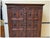 Brown Antique Neo-Gothic Wardrobe with Linen Compartment, 1915 For Sale - Image 8 of 11