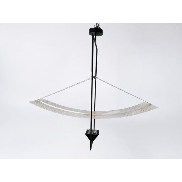 Zefiro Chandelier by Mario Botta for Artemide, Italy, 1980s For Sale - Image 6 of 18