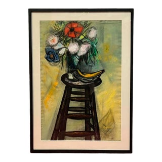 Still-Life, Gouache by Byron Randall For Sale