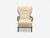 Mid-Century Modern Danish Mid-Century Modern, Beige Sheepskin, Beech, Lounge Chair, Denmark, 1960s For Sale - Image 3 of 9