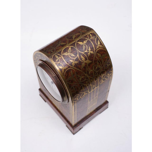 Art Nouveau Table Clock from Erhard & Sons, Austria, 1910s For Sale - Image 6 of 15