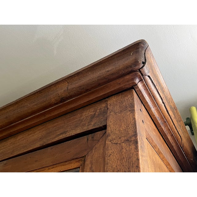 Wood Large Oak Notary's Bookcase, France, 1880s For Sale - Image 7 of 10