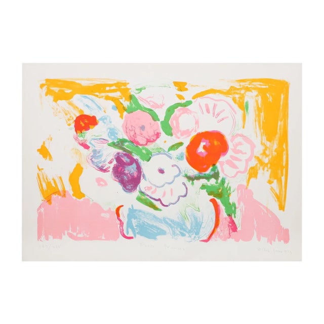 Bob Kane "Fleurs Nicoises" Lithograph For Sale