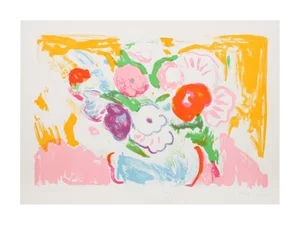 Bob Kane "Fleurs Nicoises" Lithograph