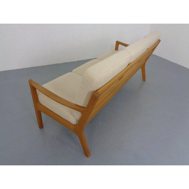Senator Sofa in Oak by Ole Wanscher for Poul Jeppesen, Denmark, 1960s For Sale - Image 9 of 18