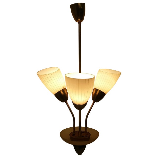 Chandelier by Josef Hurka for Napako, 1960s For Sale - Image 9 of 9